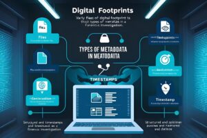 Metadata Reveals in a Forensics Investigation